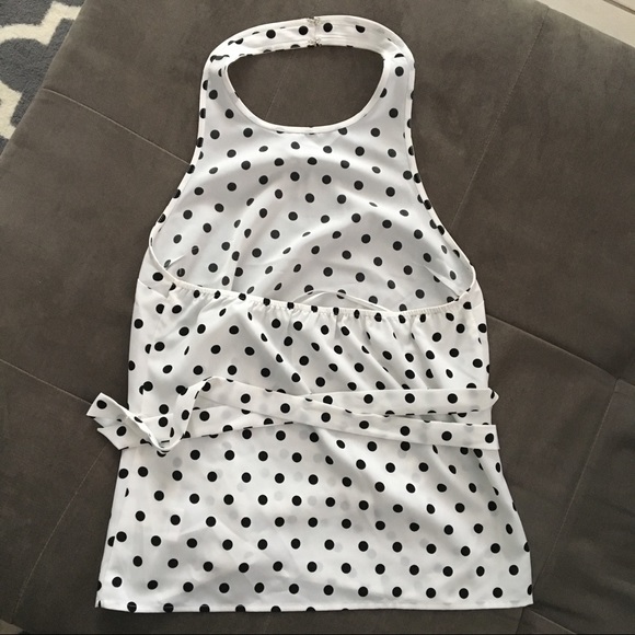 ✨HP✨ Pretty Polka Dot Halter Top • Size XS • NWT - Picture 4 of 6